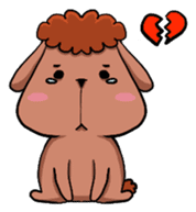 Poker Rabbit & Mocha Dog's Daily Life sticker #7497416