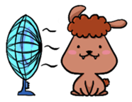 Poker Rabbit & Mocha Dog's Daily Life sticker #7497420