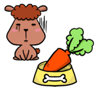 Poker Rabbit & Mocha Dog's Daily Life sticker #7497434