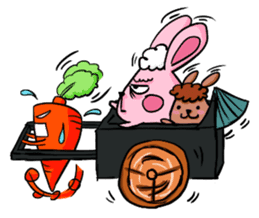 Poker Rabbit & Mocha Dog's Daily Life sticker #7497435