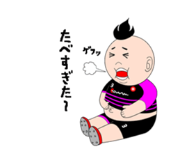 Japanese soccer kid "Misokun" sticker #7497973