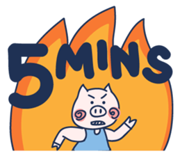 You are LATE! sticker #7498054