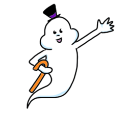 Marshmallow's ghosts sticker #7498279