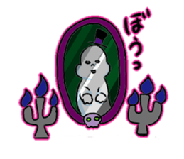 Marshmallow's ghosts sticker #7498293