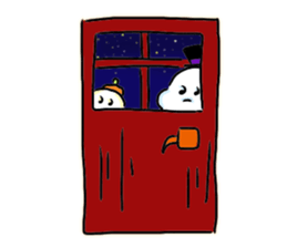 Marshmallow's ghosts sticker #7498303