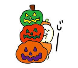 Marshmallow's ghosts sticker #7498306