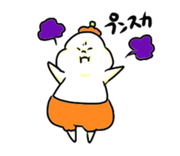 Marshmallow's ghosts sticker #7498313