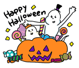 Marshmallow's ghosts sticker #7498315