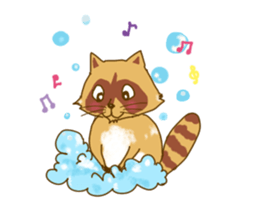 Forest cute inhabitants sticker #7498420