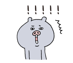 Kagoshima dialect ugly woman & pig sticker #7498719