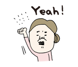 Kagoshima dialect ugly woman & pig sticker #7498750