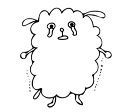 Fluffy mofmof sticker #7498841