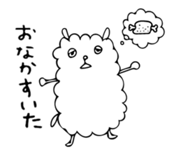 Fluffy mofmof sticker #7498852