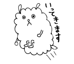 Fluffy mofmof sticker #7498874