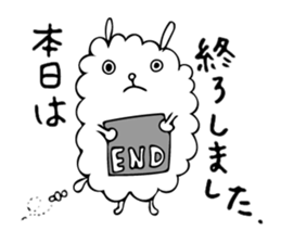 Fluffy mofmof sticker #7498875