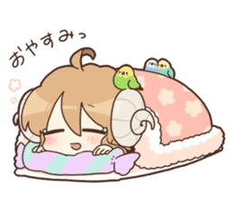 Sleeping Sheep Ohitsu sticker #7499396