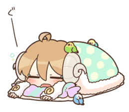Sleeping Sheep Ohitsu sticker #7499398