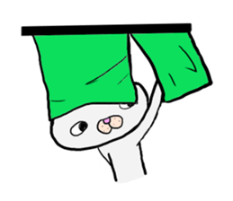 Cats which are drooping eyes sticker #7499595