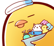 marukko chick sticker #7500002