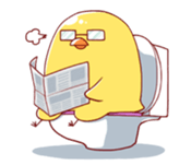 marukko chick sticker #7500030