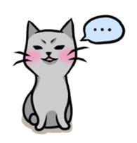 Russian blue cat!! vol.2 sticker #7500195