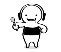 Little mochi baby (I) sticker #7500520