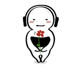 Little mochi baby (I) sticker #7500522