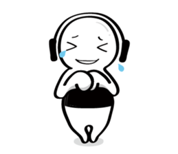 Little mochi baby (I) sticker #7500527