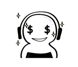 Little mochi baby (I) sticker #7500545