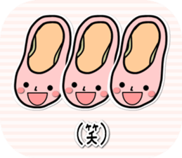 ballet shoes_chan & pointe_san sticker #7500800