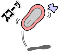 ballet shoes_chan & pointe_san sticker #7500818