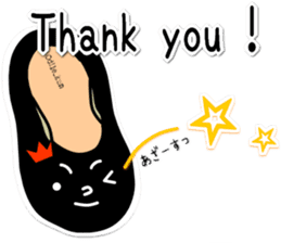 ballet shoes_chan & pointe_san sticker #7500822