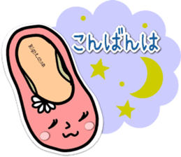 ballet shoes_chan & pointe_san sticker #7500826