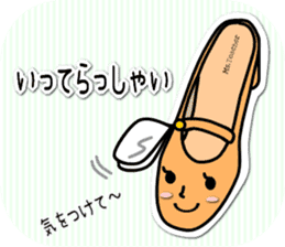 ballet shoes_chan & pointe_san sticker #7500828