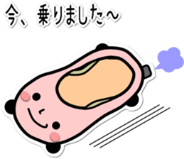 ballet shoes_chan & pointe_san sticker #7500830