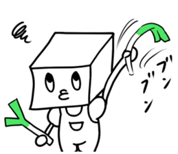 bean curd sticker #7500854