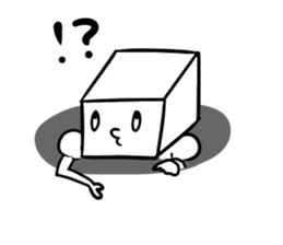 bean curd sticker #7500861