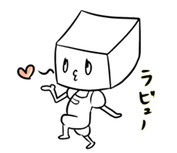 bean curd sticker #7500869
