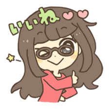 Nao Osato sticker #7501024