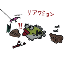 cutie blackbass sticker #7501198
