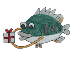 cutie blackbass sticker #7501208