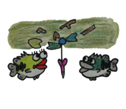 cutie blackbass sticker #7501209