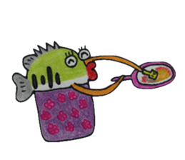 cutie blackbass sticker #7501216