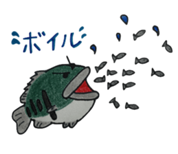 cutie blackbass sticker #7501222