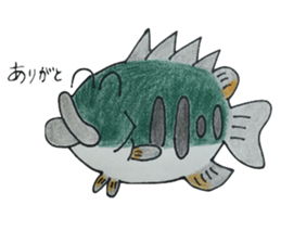 cutie blackbass sticker #7501226