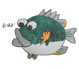 cutie blackbass sticker #7501231