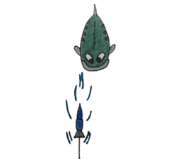 cutie blackbass sticker #7501232