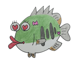 cutie blackbass sticker #7501233