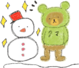 bear hoodie2 sticker #7501512