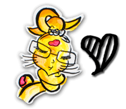 38 Rabbit(Scarred Rabbit) 2 sticker #7501855